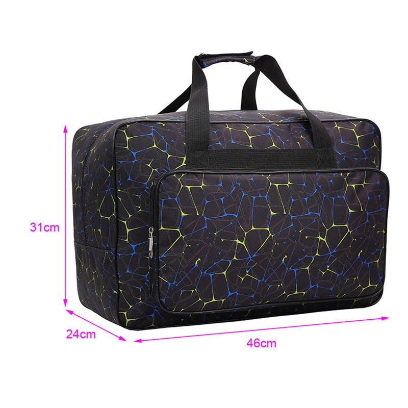 Nylon Travel Storage Bags Large Capacity Portable Tote Multi-functional Sewing Machine Bag Sewing Accessories Organizer: B 46x31x24cm