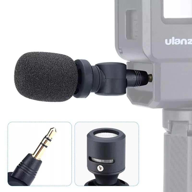 Saramonic SR-XM1 3.5mm Wireless Microphone GoPro Vlog Video Mic for Gopro 8 Max 7 6 TRS Plug Action Camera DSLR Sony RX100 VII