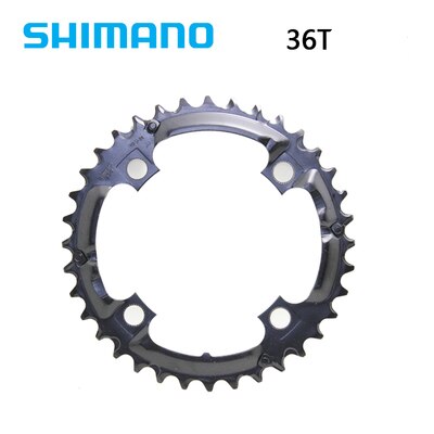 Shimano – plateau de pédalier à 9 vitesses pour vélo, pièces de réparation, Original, FC-M391 FC-M390, 48T 44T 36T 32T 22T: 36T