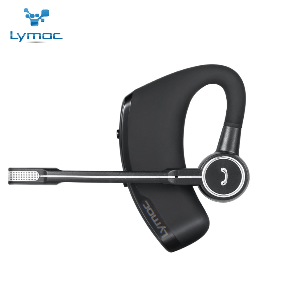 Lymoc V8s Bluetooth Headset Business Auto Draadloze Hoofdtelefoon Stereo met Microfoon Sport Running Bluetooth Koptelefoon Handenvrij HD Muziek