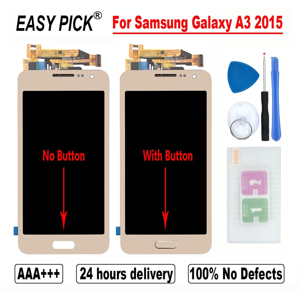 For Samsung Galaxy A3 A300 A3000 A300F A300FU A300DS A300X A300F/DS A3000 LCD Display Touch Screen Digitizer Assembly