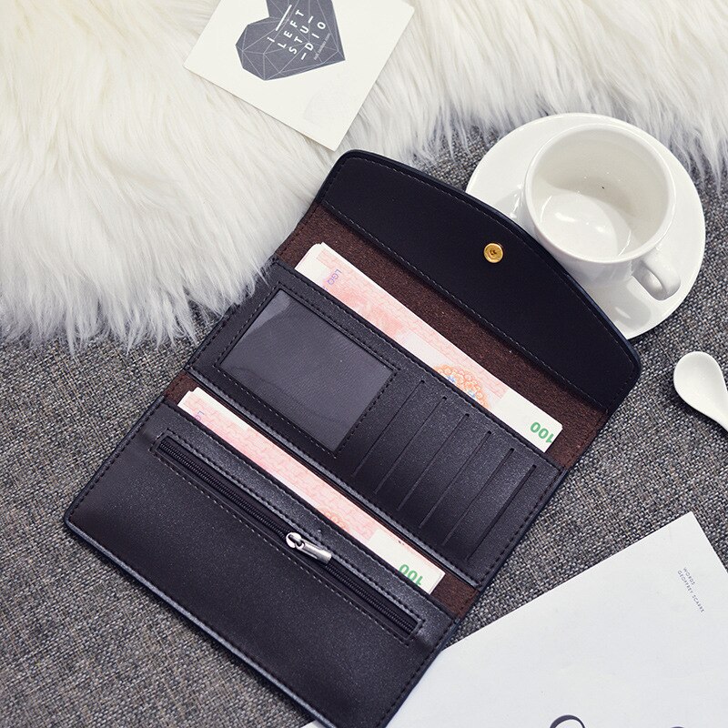 Stil Frauen's Brieftasche einfach retro Mitte-Länge Null qian Tasche unterschiedlich Größe Taschen Handtasche