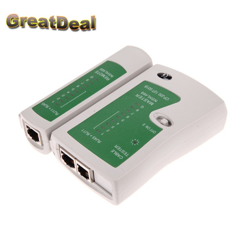 Rj45-stecker Netzwerk-kabeltester RJ11 RJ12 CAT5 cat5e cat6 cat7 UTP Lan-kabel Tester Networking Werkzeug HY968