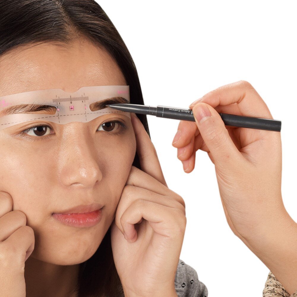 12pcs Reusable Stencil DIY Drawing Guide Styling Shaping Template Cards