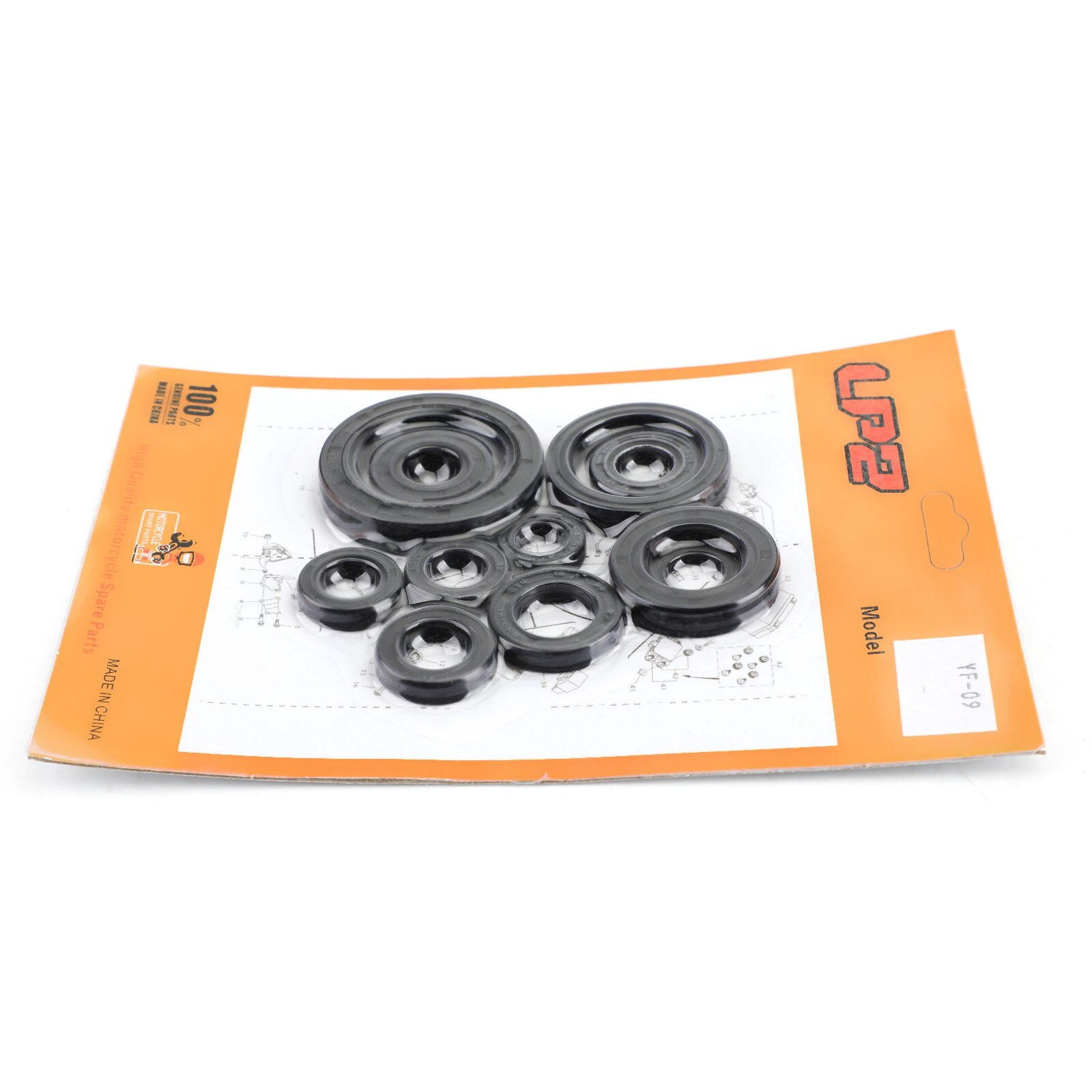 Artudatech motoroljetätningssats set 11 st packningar för honda  cr125r 2004 2005 2006 2007 cr125r cr 125 91203-kk3-830 motordelar