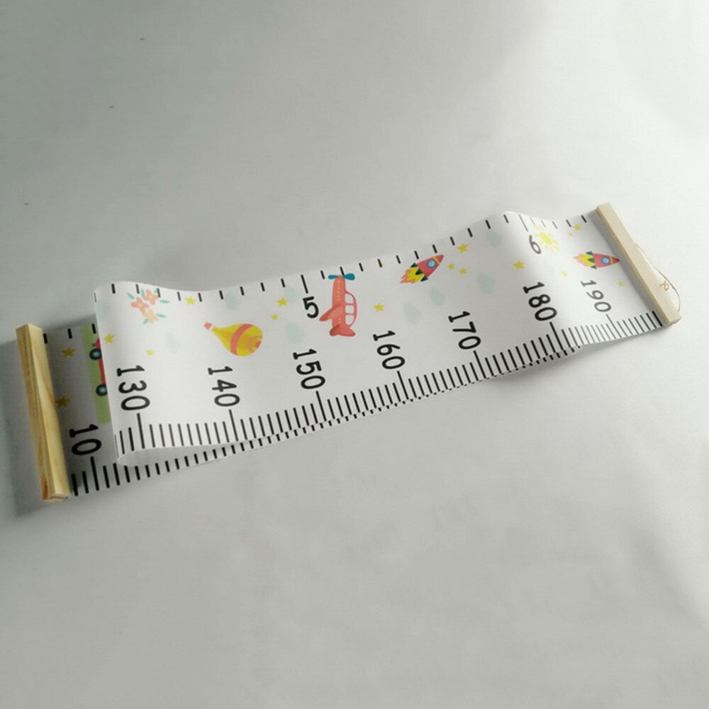 1pc praktiska vägglinjaler tillväxtdiagram för babytillväxt för lekrum, vardagsrum, hem