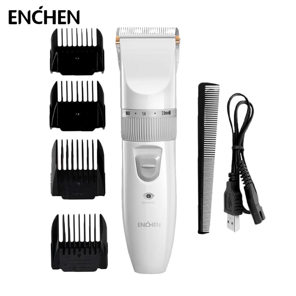 ENCHEN Boost Hair Trimmer For Men Kids Cordless USB Rechargeable Electric Hair Clipper Cutting Machine With Adjustable Comb