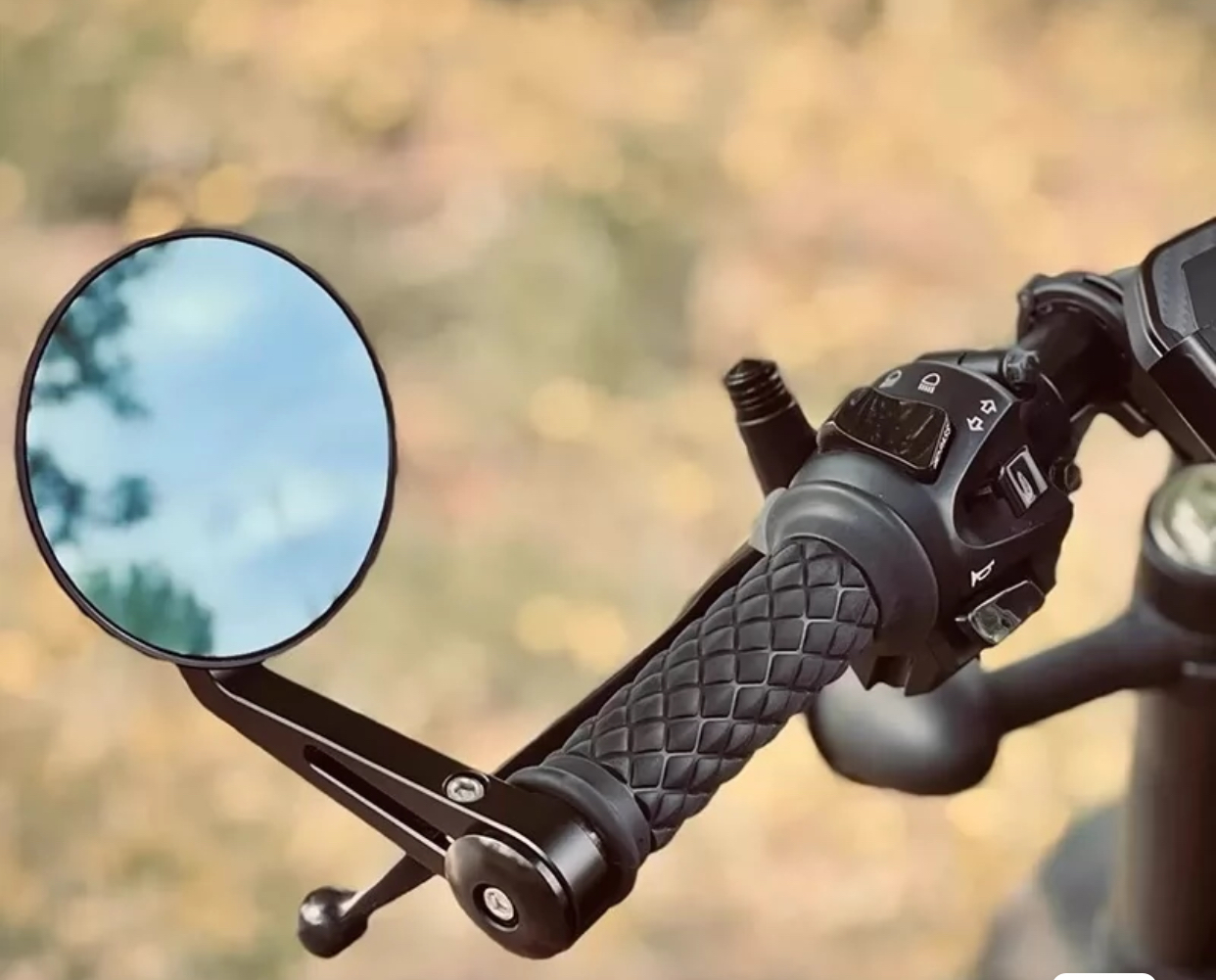 Espelho Lateral Retrovisor para Motociclos, Guiador, Retrovisor, CNC, Alumínio, Husqvarna, Svartpilen, Vitpilen, 401, 250, Moto Acessórios