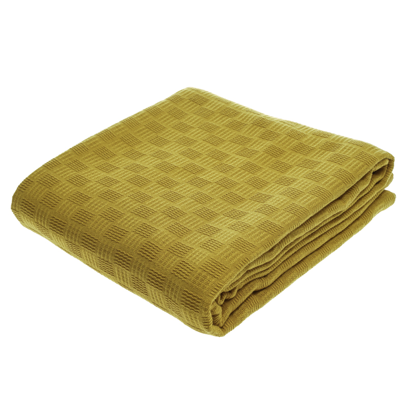 Japan Katoenen Deken Voor Bed Plaid Op De Bank Dubbele Koningin Koning Sprei Baby Volwassen Gooi Dekens Beddengoed Bed Cover: Mustard / 155x200cm
