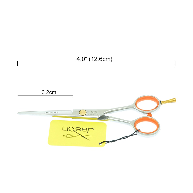4.0 "5.0" 5.5 "Jason Kleinste Haar Knippen Schaar Professionele Haar Schaar Voor Kappers Kappers Dunner Scharen A0051D