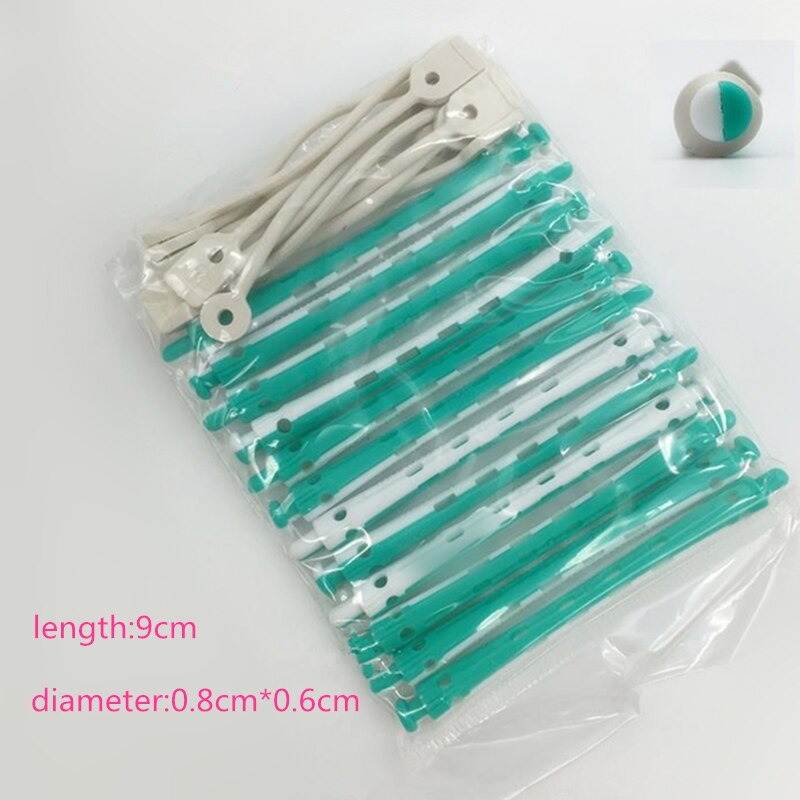 12 kpl/erä hiuskihartaja vedä ytimen hiusrulla kihartaminen hiustyökalu maaginen hiuskihartaja rullat hiuksiin parturi-kampaamo: 1