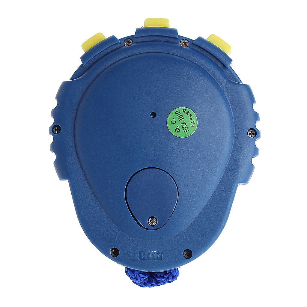 Mini digitale lcd sport stopwatch chronograaf teller timer stopwatch met koord