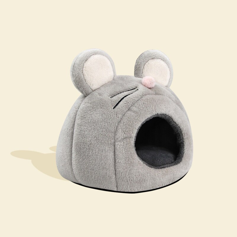 Hamster House Guinea Pig Accessories Hamster Cotton House Small Animal Nest Winter Warm For Rodent/Guinea Pig/Rat/Hedgehog