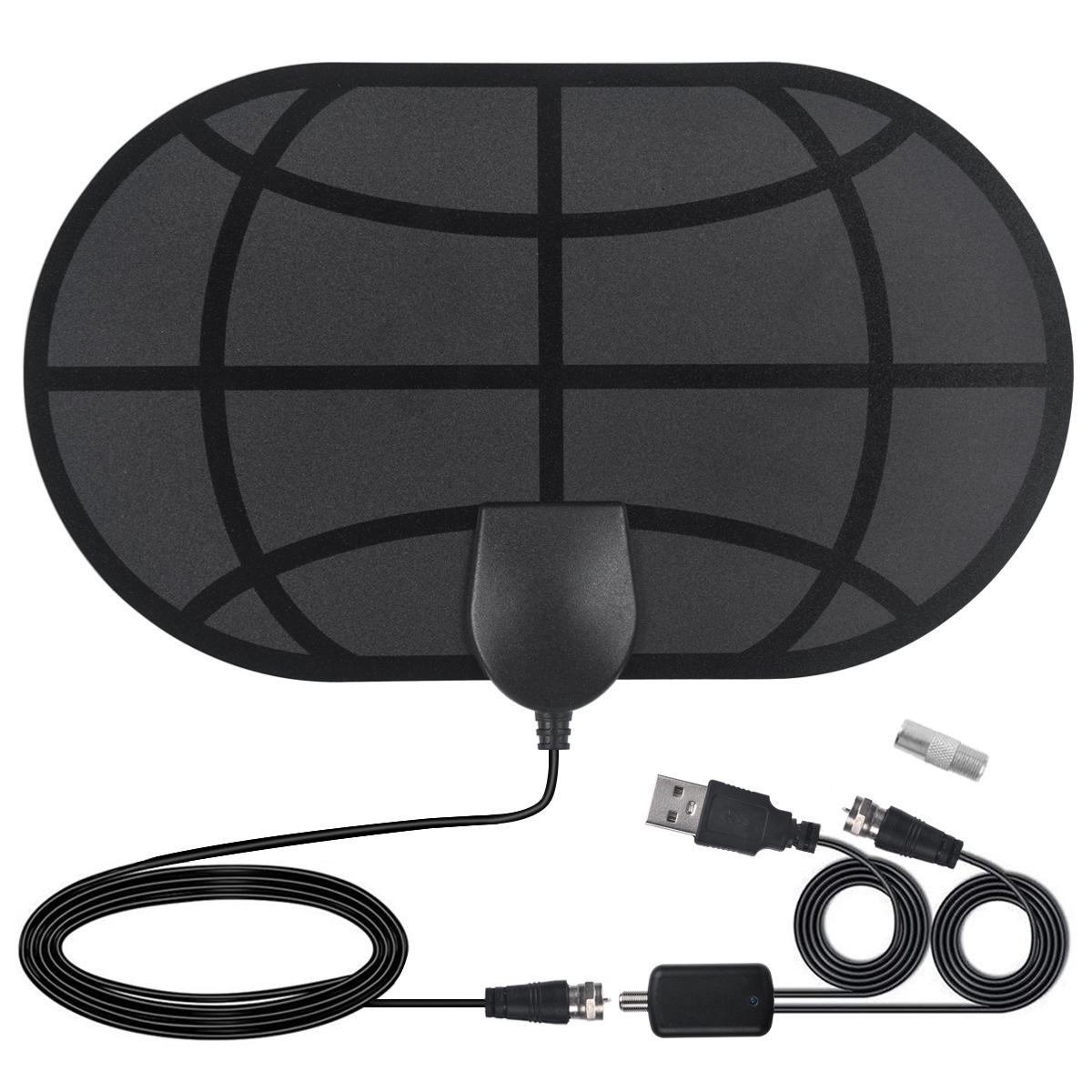 980 Mile Range Antenna TV Digital HD Skywire 4K Antena Digital Indoor HDTV 1080p: With Amplifier