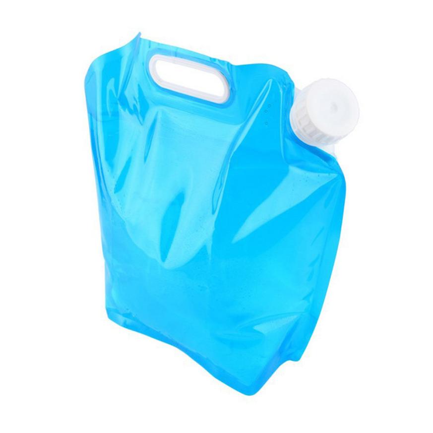 5L /10L Folding Drinking Water Bucket Camping Hiking Water Container Storage Bag levert 2jul11