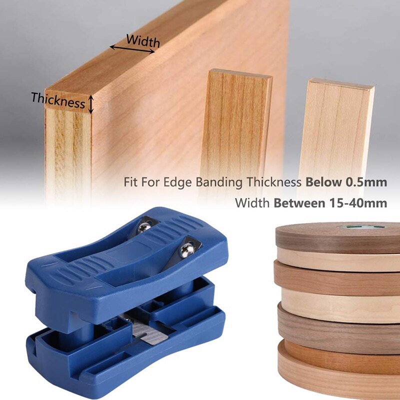 Edge Trimmer Wood Side Banding Machine Set Wood Head and Tail Trimming Woodworking Tool Blade Carpenter Hardware