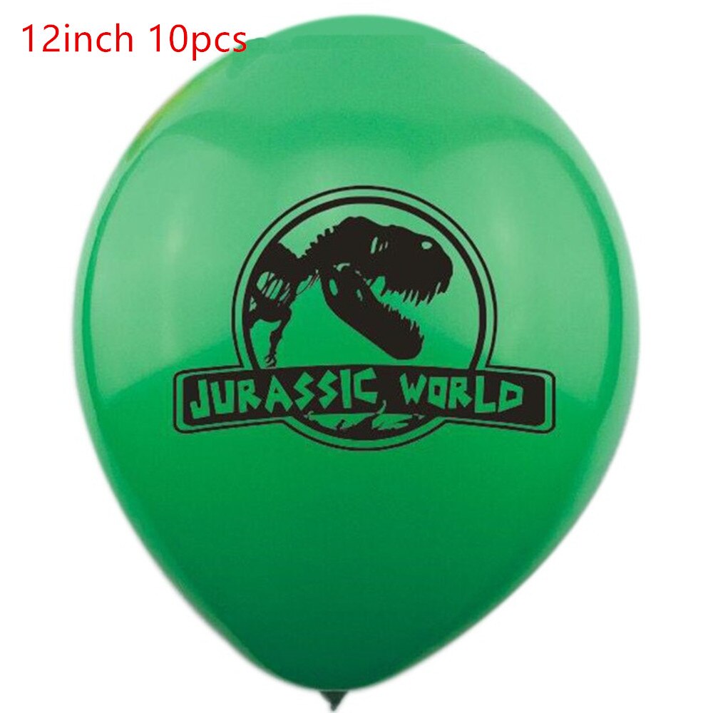 1 set grattis banderoller dinosaurie fest dino latex ballonger baby födelsedag dekorationer barn dinosaurie födelsedagsfest tillbehör: Rosa