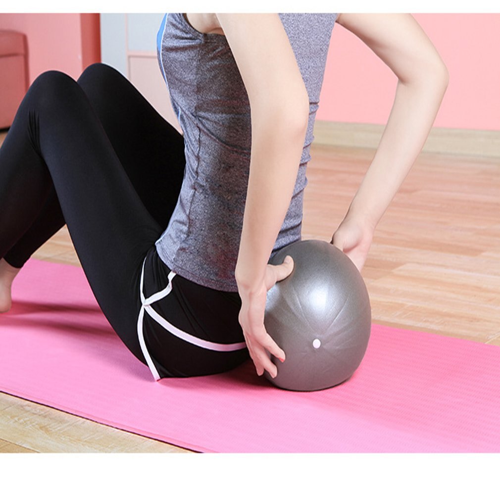 Liten størrelse yoga fitness ball anti-skli yoga baller balanse sport fitball proof ball for hjemmetrening