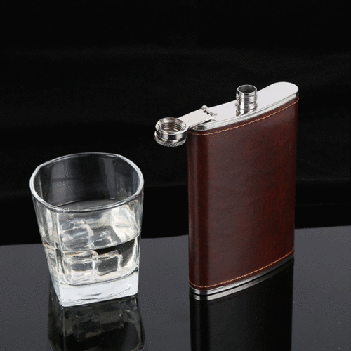 Hip Flask 5-10 oz Hip Flasks Whisky Flasks Wine Liquor Alcohol Bottle Mens