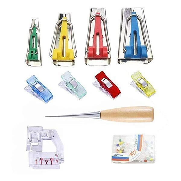 Machine Tools Binding Sew Multifunction Sewing Bias Tape Maker Set DIY Patchwork Quilting Tool