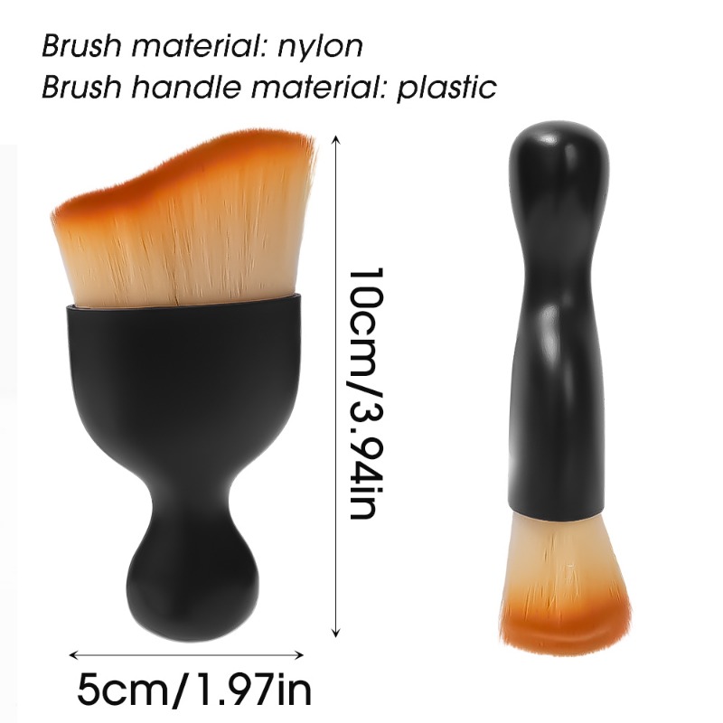 Brosses pour Livres d'Nikde Voiture, Outil de Nettoyage de Console Centrale, Brosse Douce avec Coque, Anti-Poussière pour Crevasse