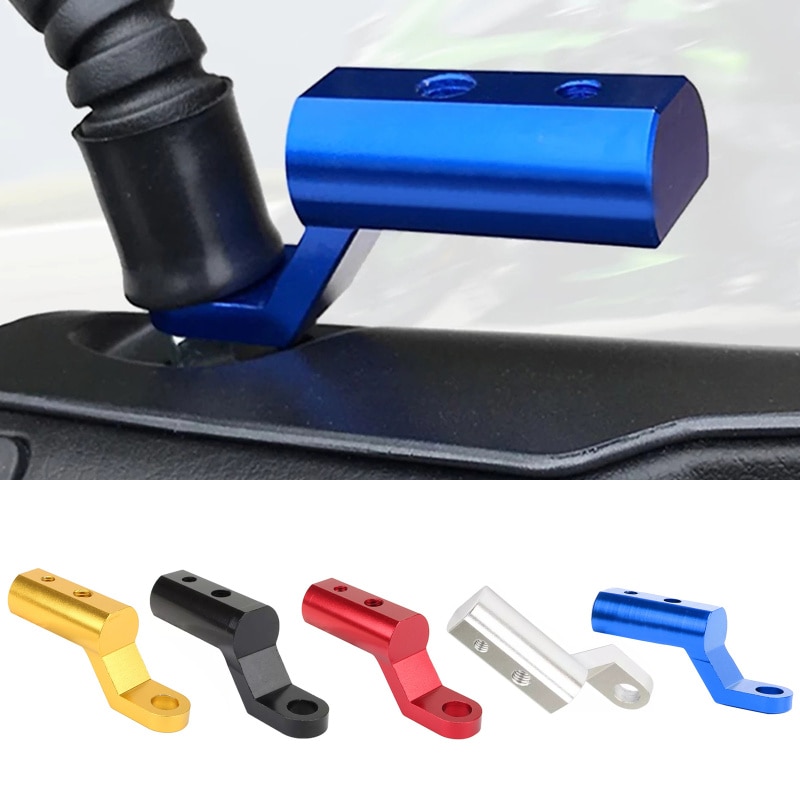 Motorfiets Accessoires Achteruitkijkspiegel Mount Extender Beugel Houder Klem Adapter Bar Telefoon Houder Stand Hevels Uitbreiding Rack