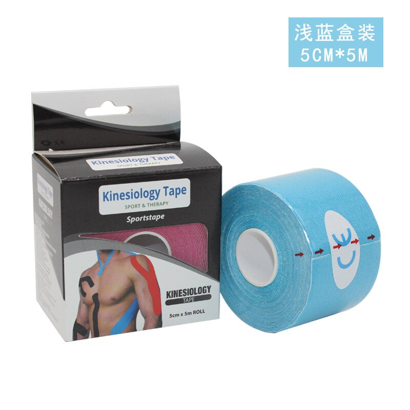 Elastische Sport Bandagen Kinesiologie Band Aufkleber Für Muskeln Kinesioteip Fitness Intramuskuläre Sport Schutz Band