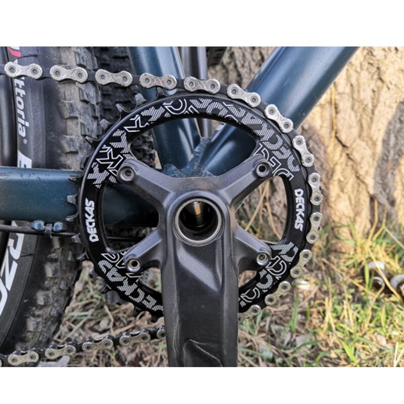 Deckas oval Narrow Wide Chain ring MTB Mountain bike bicycle 96 BCD 32T/34T/36T/38T crankset Tooth plate Parts Bike Accessories