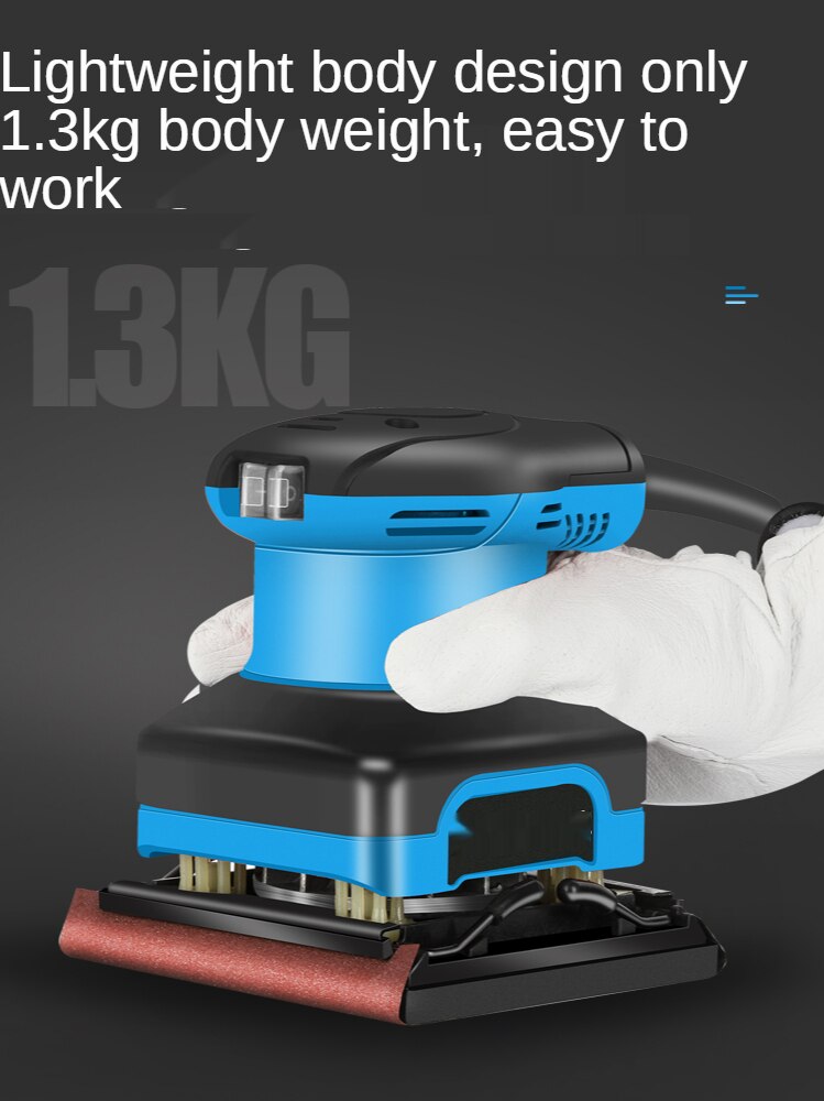 220V Sand paper machine grinding machine paint wall putty small polishing machine woodworking electric wood sanding machine