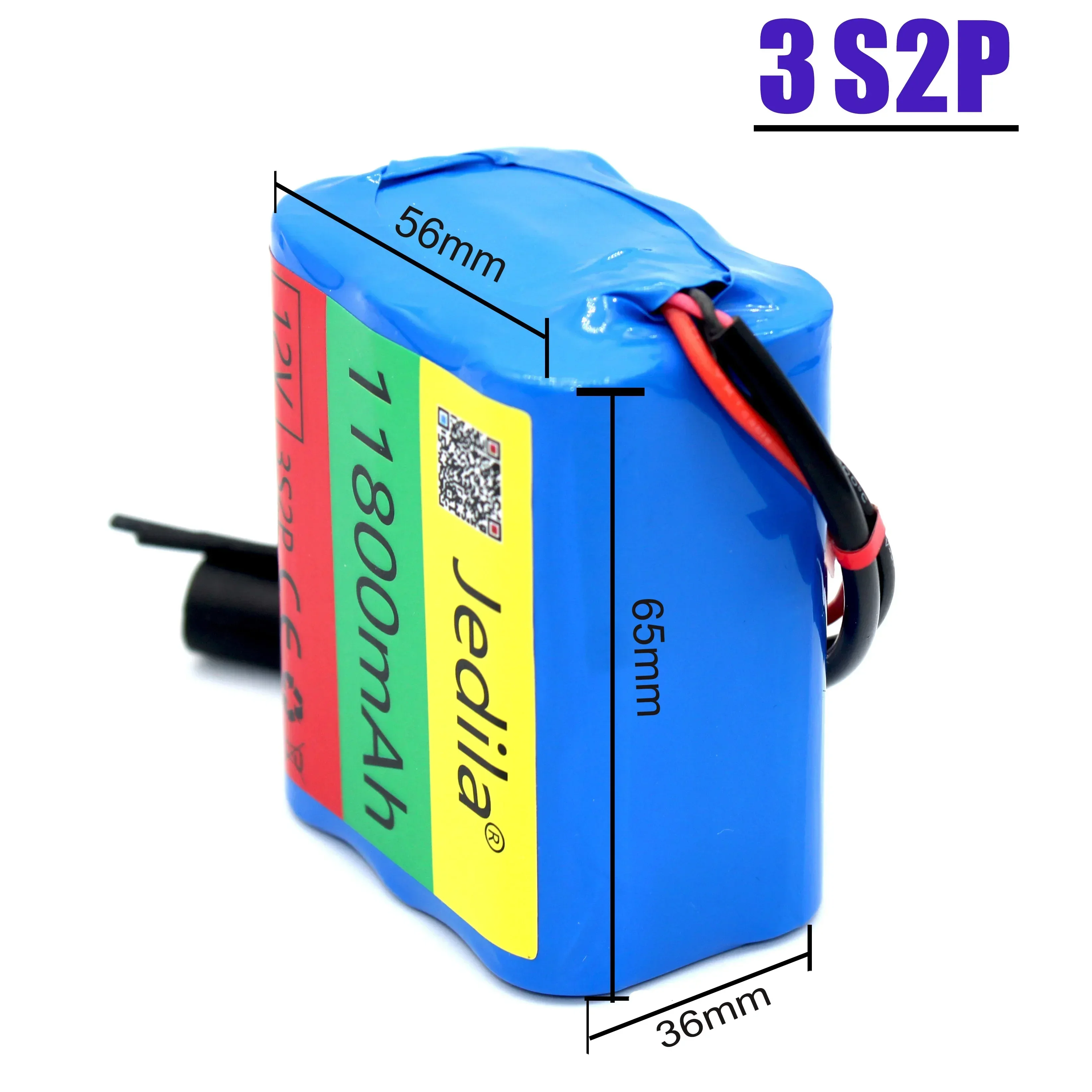 .12V.11800 mAh.3S2P.Batterie Au Lithium.18650.Batterie Au Lithium Pack Protection Conseil