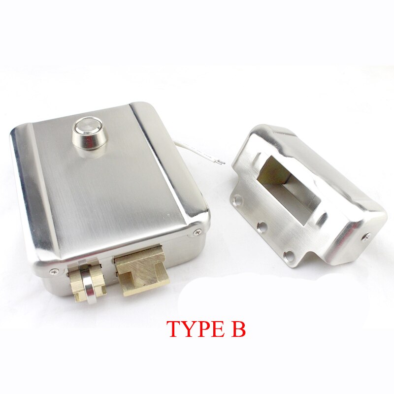 DC12V Electric Control Lock Electronic Door Lock power on to unlock fail secure for home intercom Access Control System: Type B