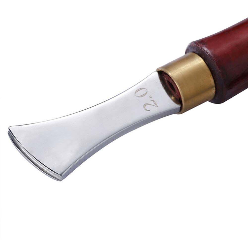 Leather craft tool leather Edge Creaser 1.0-2.5mm LeatherCraft DIY Edge Creasing Press Line Tool cold press: 2mm