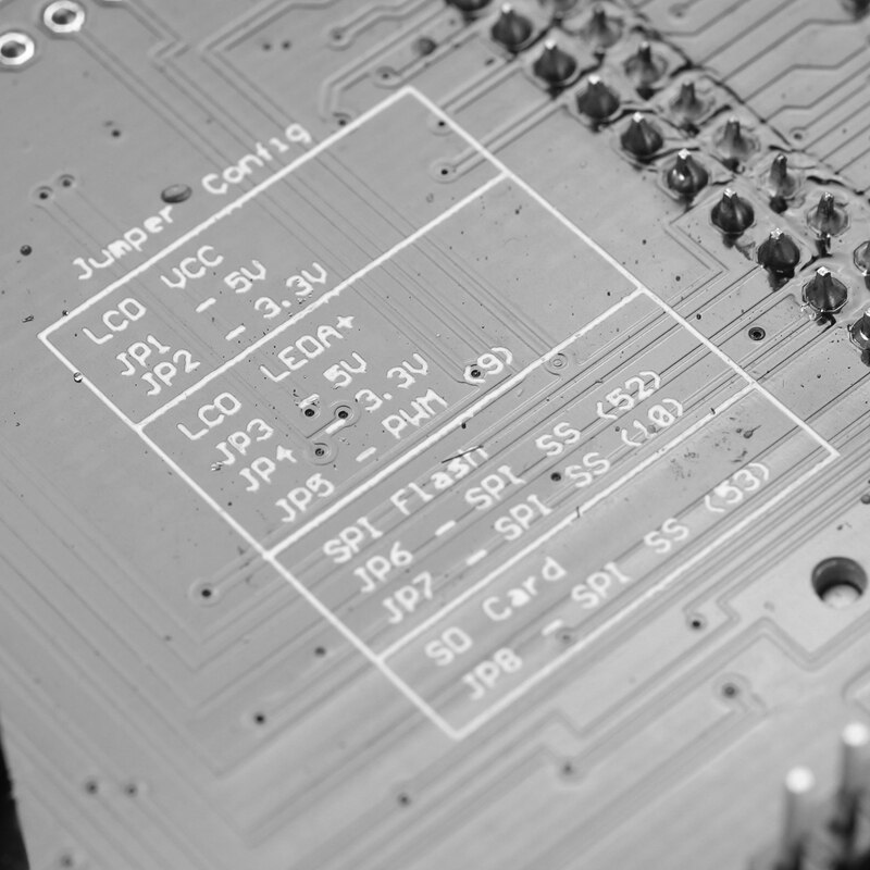 3.2 インチ TFT SD シールド拡張ボードモジュール Arduino の液晶モジュール SD カードアダプタ