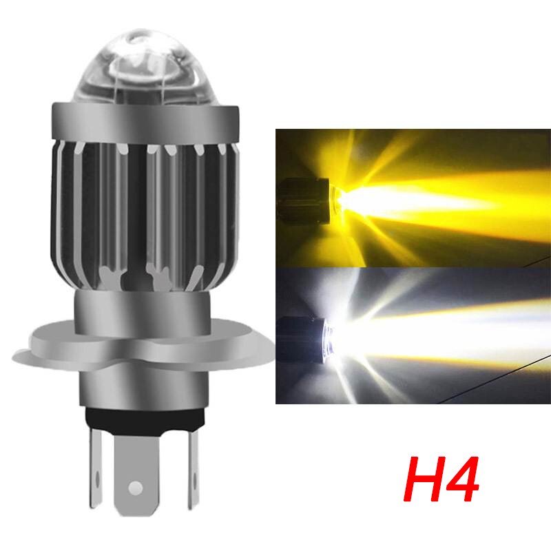 LED LAMP 12V H6 BA20D 8W 8000K ICE BLUE (MOTO/SCOOTER