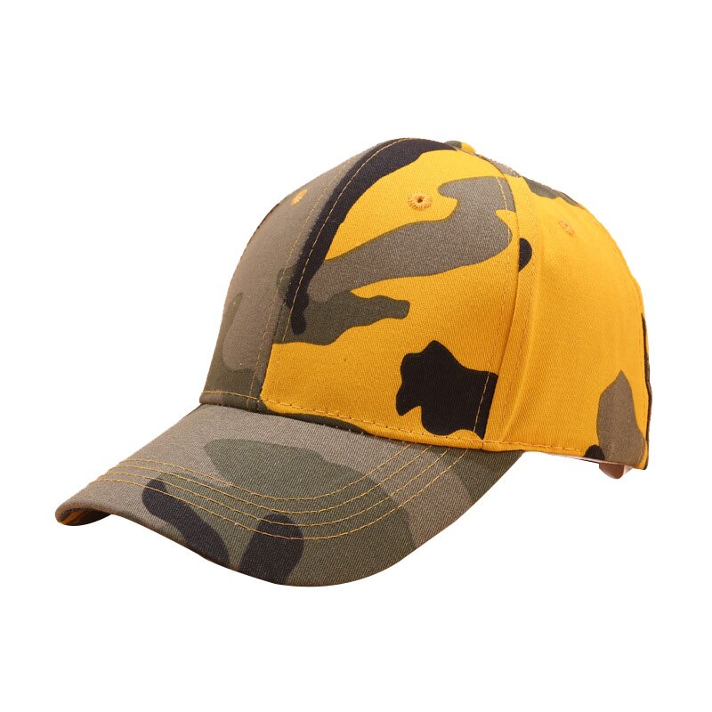 Baseball Cap Camouflage Adjustable Unisex Baseball Cap Sports Tennis Street Sun Hat