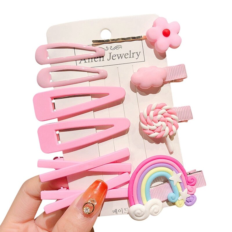 Peuter Kids Meisjes Prinses Haar Clip Haarspeld Bb Clip Haar Accessoires: 1