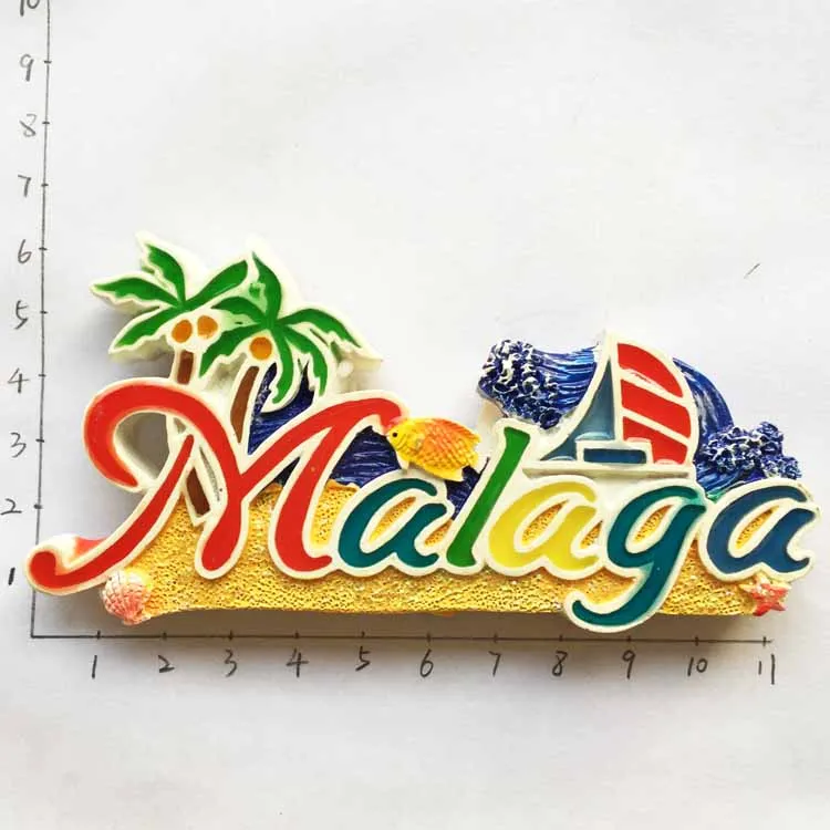 Spaans Koelkast Magneten Toledo La Catedra Kathedraal Malaga Montserrat Magnetische Koelkast Stickers Toeristische Souvenirs Idee