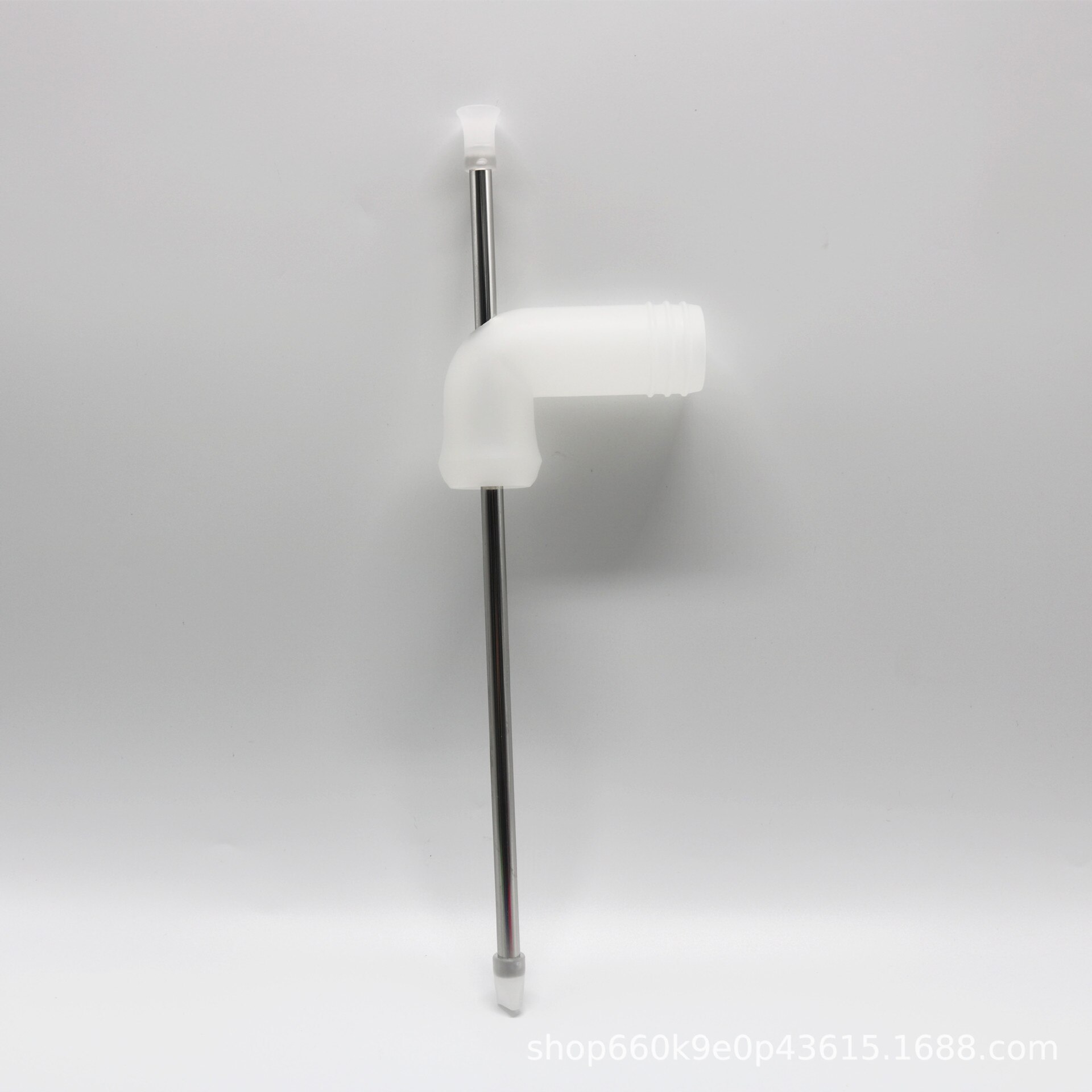1PC piwo Snorkel słomy piwo Bong lejek Slammer podwójne Snorkel picia na piwo do baru narzędzia festiwale Party dozownik Y1F5: A-white