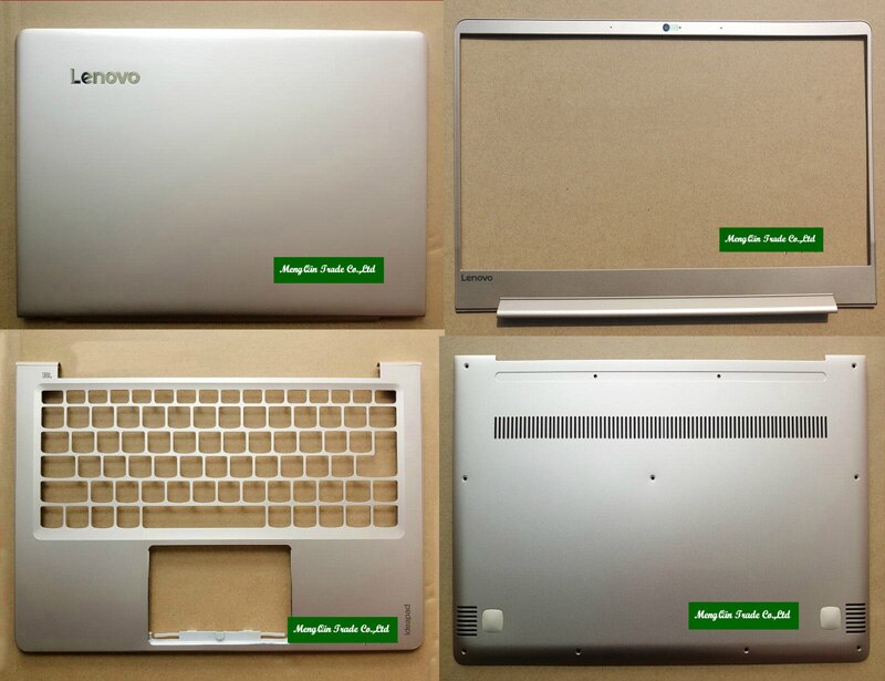 Funda para Lenovo ideapad 710S-13, 710S-13ISK, 710S-13IKB, portátil LCD, parte superior trasera/bisel frontal/reposamanos/parte inferior, Cubierta dorada