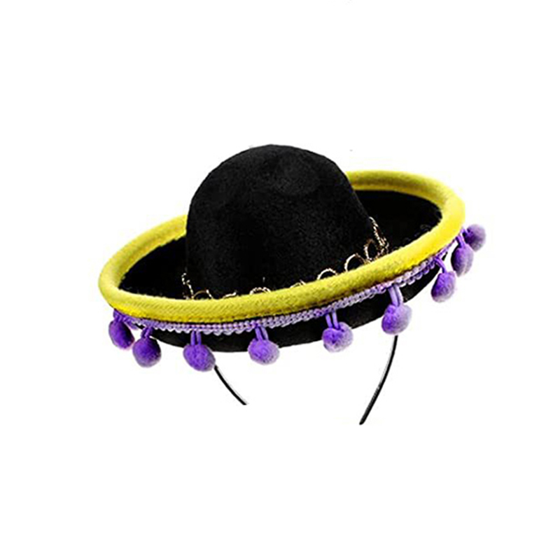 Chapéu de festa mexicano de aba larga colorido verão sombrero festa chapéu de sol engraçado chapéus de palha de halloween para homens acessórios femininos: CÉU AZUL