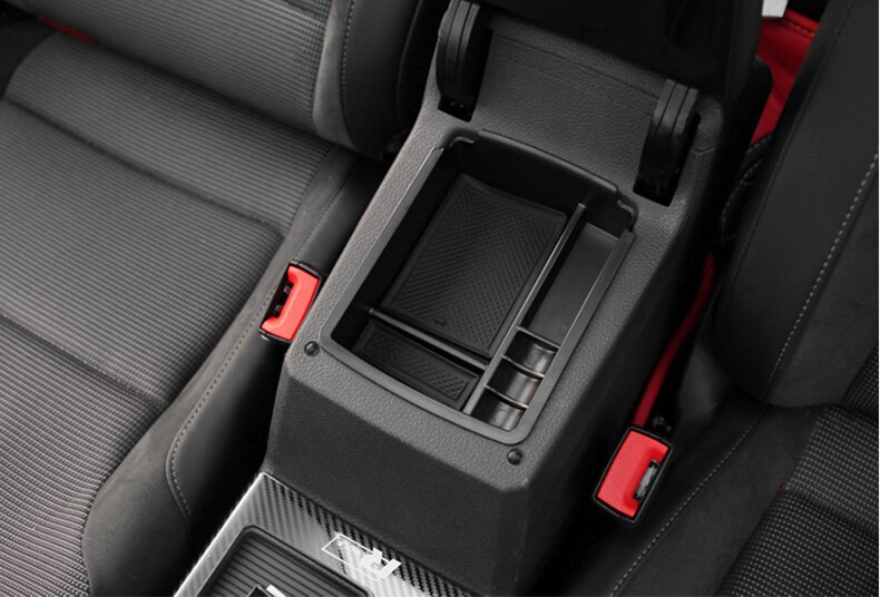 Armrest Storage Box for Volkswagen Golf 7 Console Stowing Tidying Golf Mk7 VII 5G GT I R 1.2 TSI 1.0 1.4 1.8 2.0 TDI