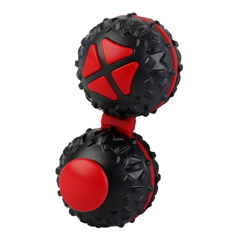 Fidget Spinner Massage Ball Finger Spinner Brain Training Supplies Portable Multiple Color Table Game Baby: Black