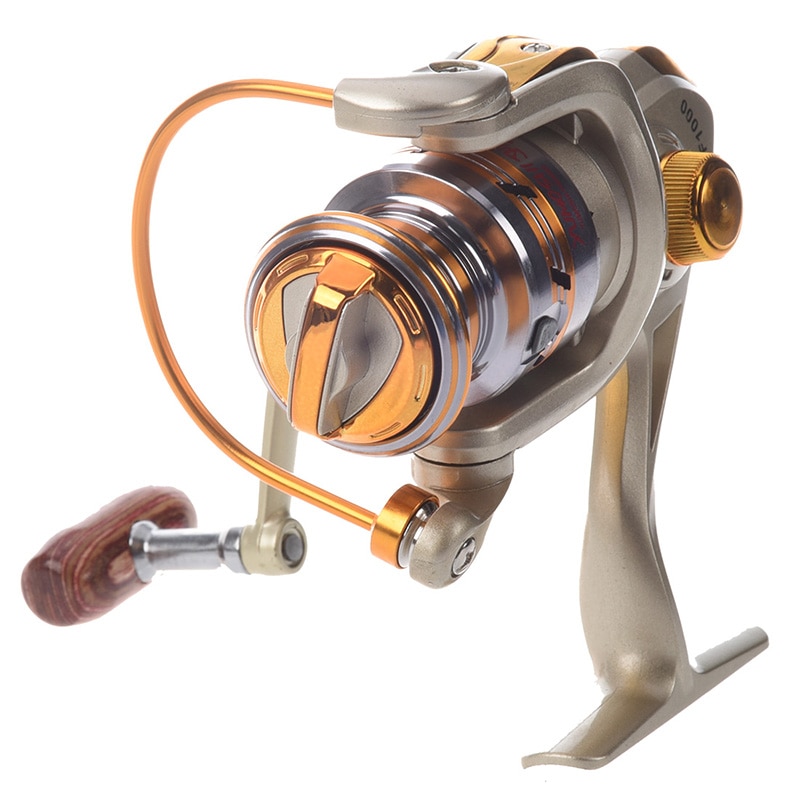Spole aluminium spinning fluefiske snelle baitcasting fiskesneller saltvann okuma baitrunner metall front drag  ef1000
