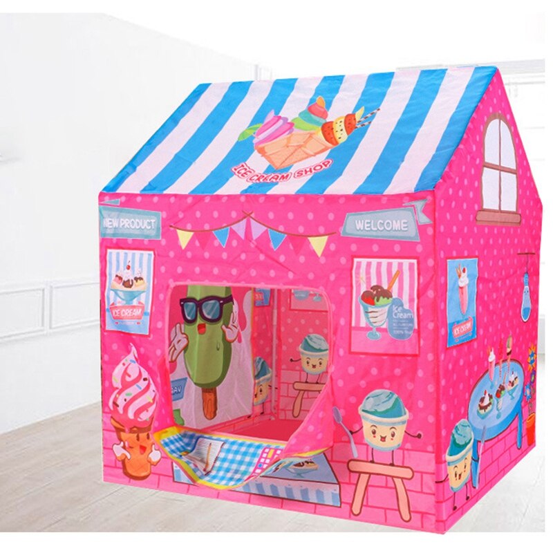 Kid Play Tent Children Playhouse Indoor Outdoor Toy Play House for Boy Girl Perfect for Birthday