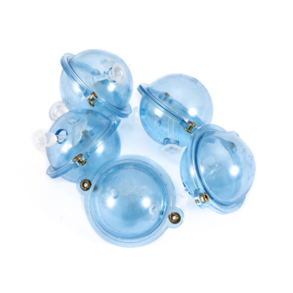 Ensemble de 5 flotteurs de pêche portables en ABS, boules d&#39;eau, à bulles, accessoires pour la pêche en mer, appâts pour la flottaison du pain: 25mm