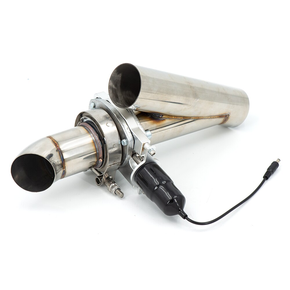 2.5, 3 Inch Electric Exhaust Muffler Valve Cutout System Dump exhaust cutout bypass valve KYS