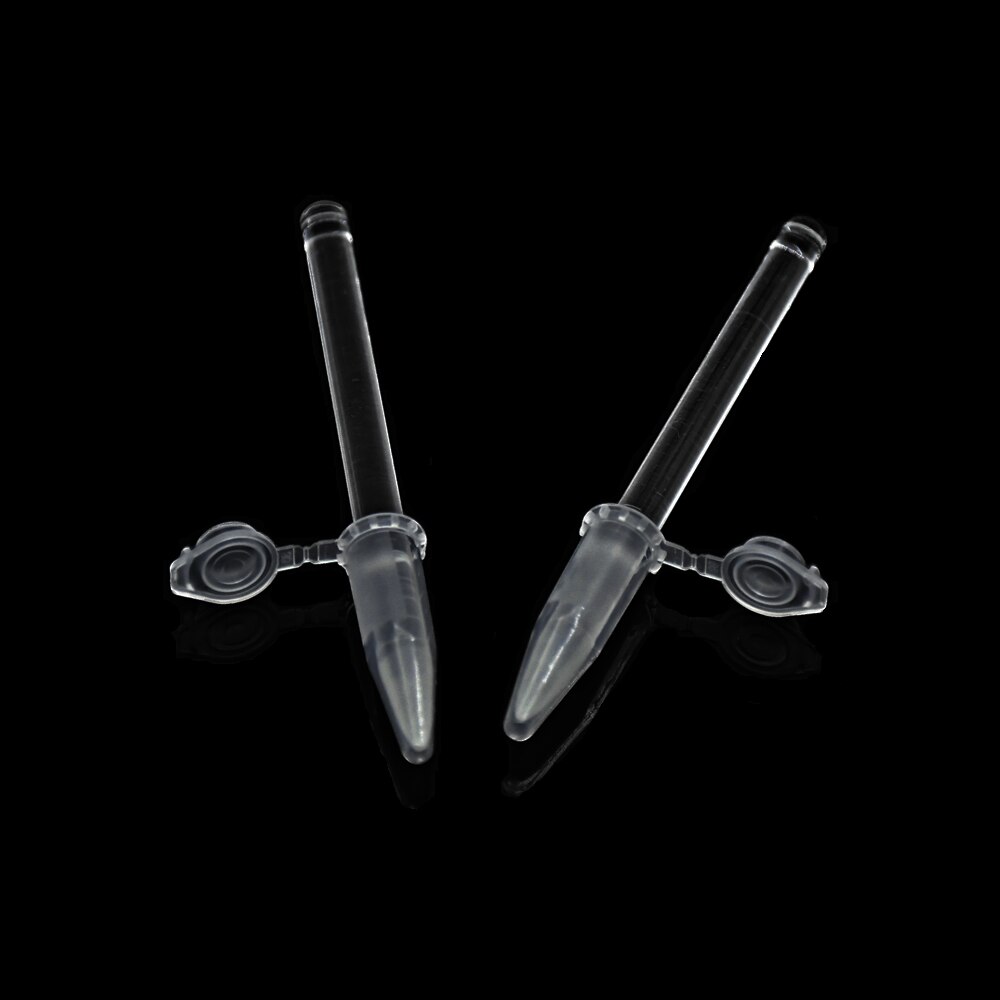 Glas Stamper Glas Slijpen Staaf Onderkant Tip Voor 1.5 Ml Centrifugebuis Diameter 8 Mm Lengte 110 Mm 10/Pk