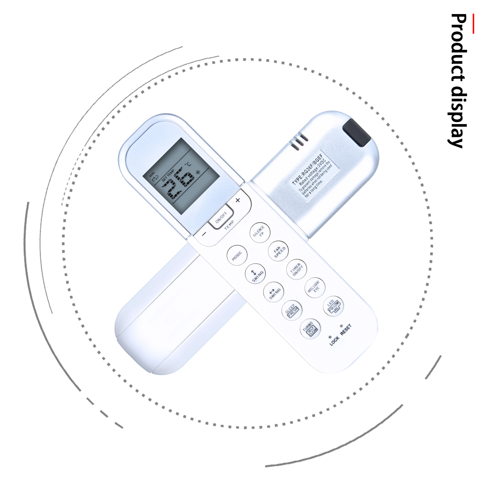 AC Remote Air Conditioner Remote Flexible Buttons Comfortable RG36F BGEF for RG36B BGE for RG36F2 BGEF for RG36F4 BGEF