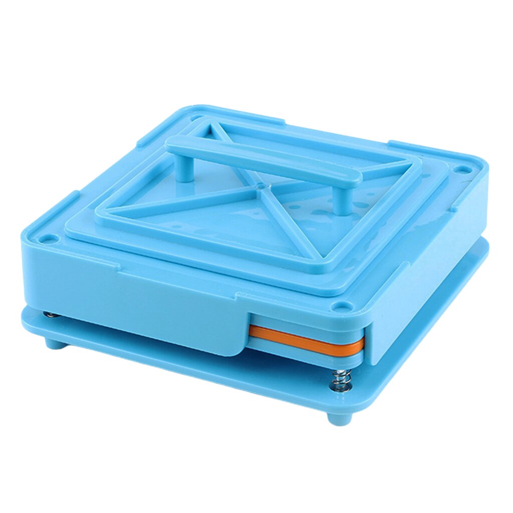 100 Holes Manual Capsule Filling Machine Empty Capsule Filler Tray: Blue