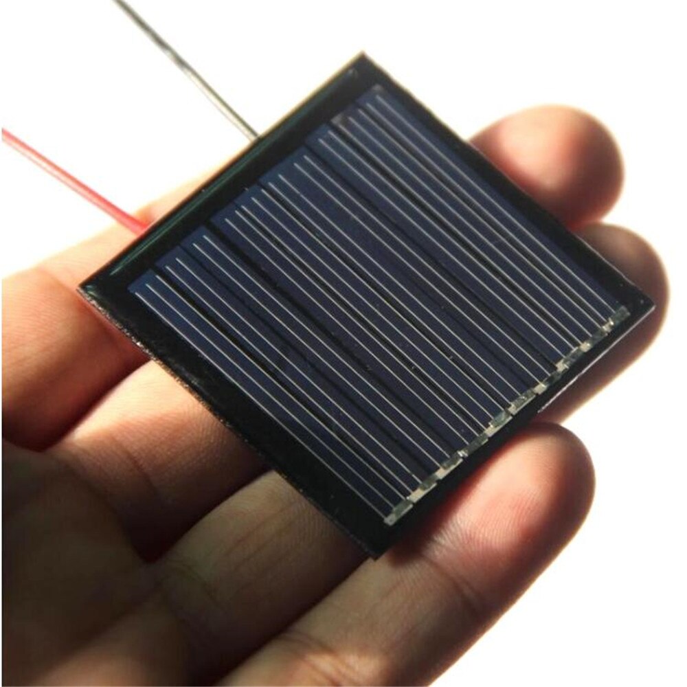 0.25W 5V Polycrystalline Small Solar Panel With Cable Education Kits DIY Solar Toys/System